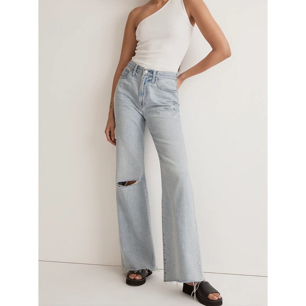 Madewell Light Blue High Rise Women Jeans